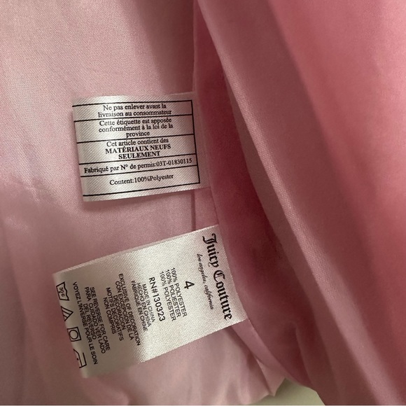 Juicy Couture Girl Jacket ( 4 yrs. old ) - Picture 6 of 12